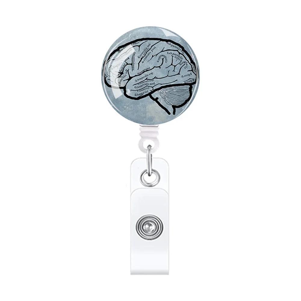 Body Organs Badge Reel Retractable Nurse Badge Reel Holder Gut Heart Brains Pattern Anti-Lost Clip Id Namecard Office Suppllies
Body Organs Badge Reel Retractable Nurse Badge Reel Holder Gut Heart Brains Pattern Anti-Lost Clip Id Namecard Office Suppllies
