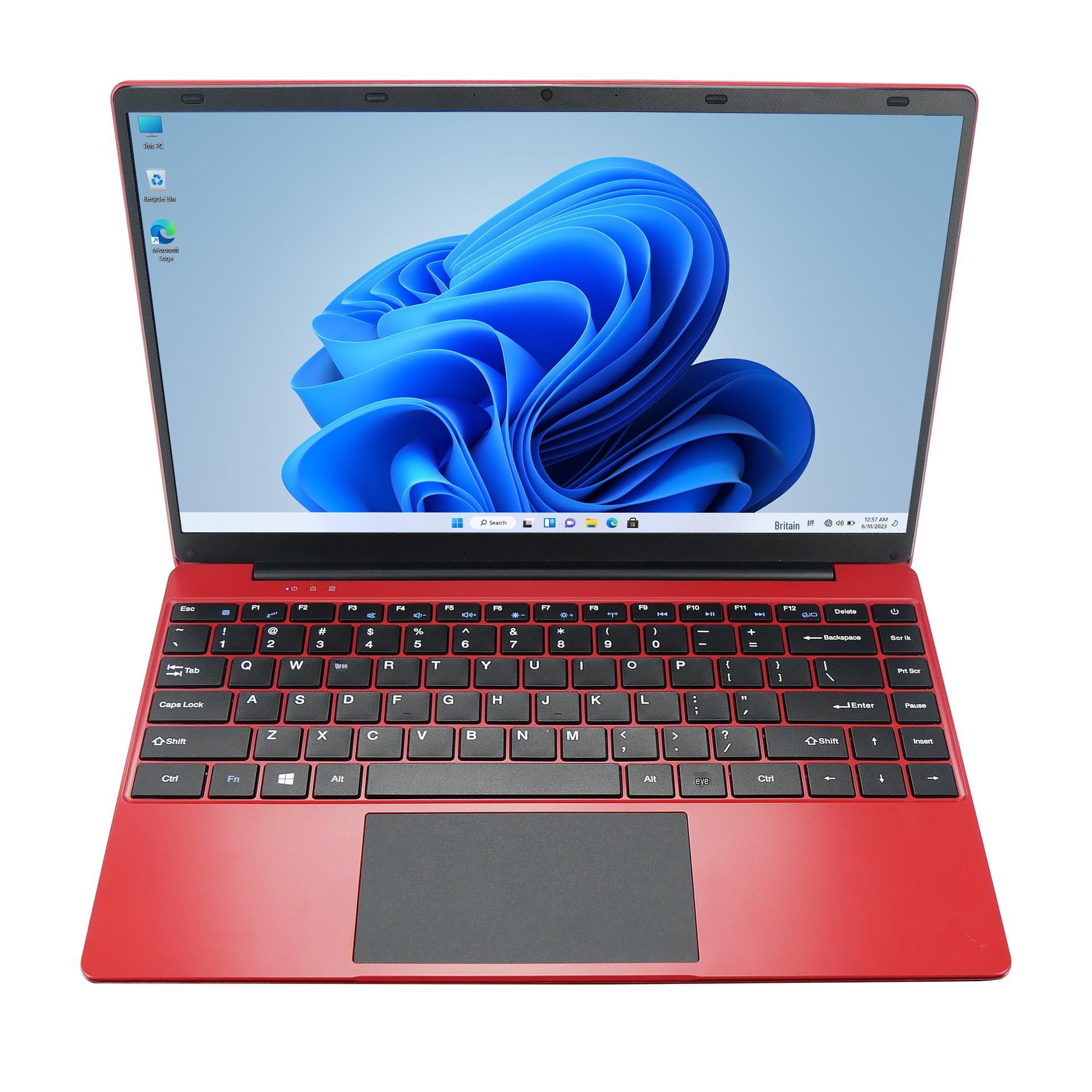 14.1 Quad-Core Student Laptop with HD IPS Display - J4125 Model 8GB Barebone червоний
14.1 Quad-Core Student Laptop with HD IPS Display - J4125 Model 8GB Barebone червоний