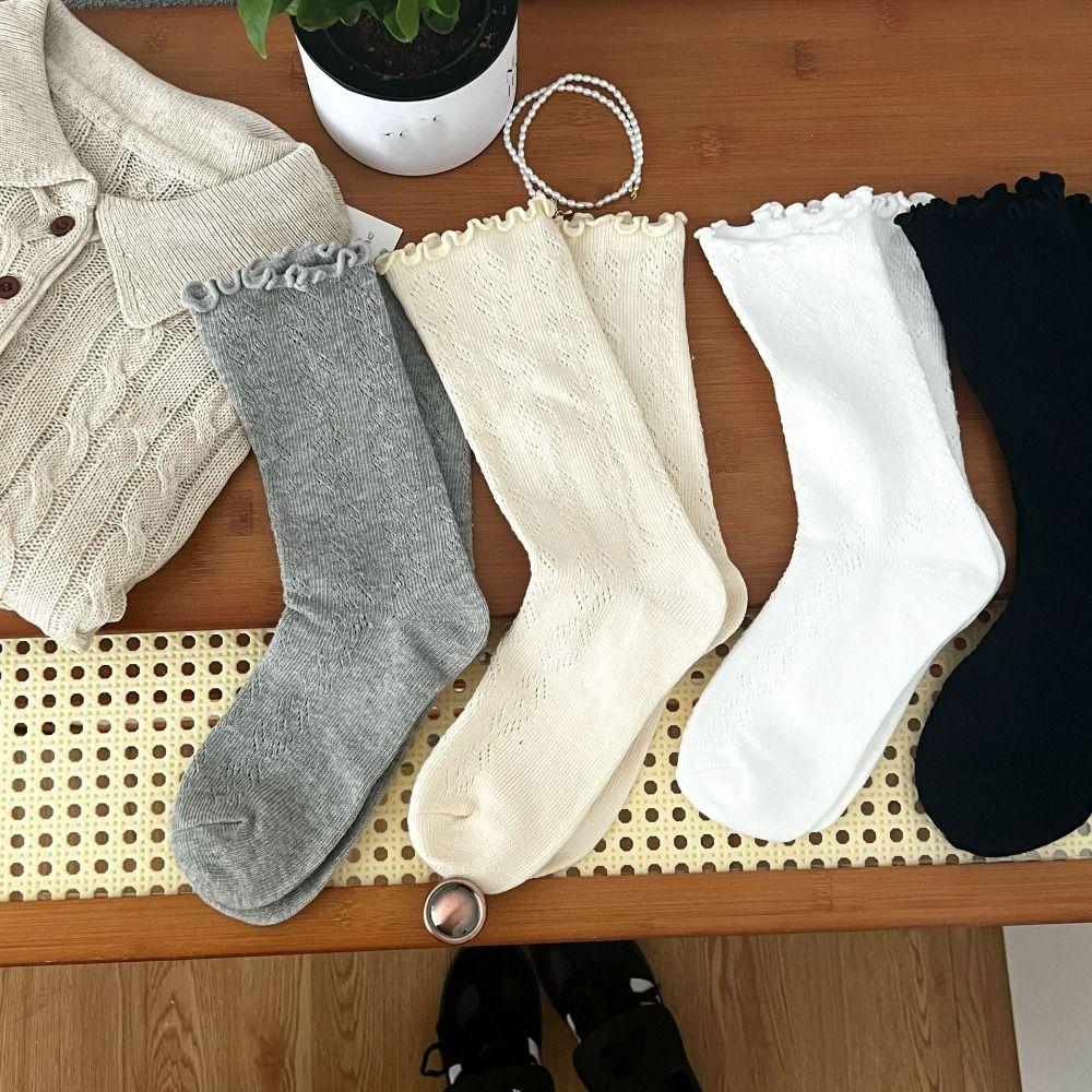 Balletcore Style Ruffle Short Socks Female Hosiery Summer Tube Socks Soft Mesh Ankle Socks Girl бежевий
Balletcore Style Ruffle Short Socks Female Hosiery Summer Tube Socks Soft Mesh Ankle Socks Girl бежевий