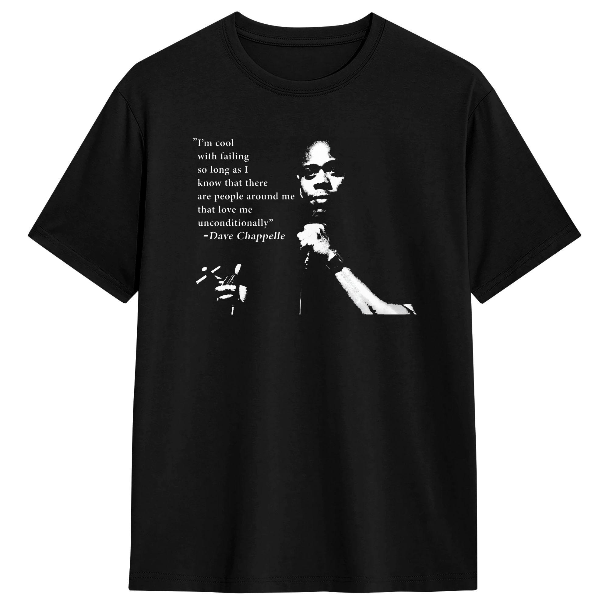Awesome Dave Chappelle Quotes T-Shirts Men Crewneck Pure Cotton T Shirt Short Sleeve Tees Adult Clothes 5XL різнокольоровий
Awesome Dave Chappelle Quotes T-Shirts Men Crewneck Pure Cotton T Shirt Short Sleeve Tees Adult Clothes 5XL різнокольоровий