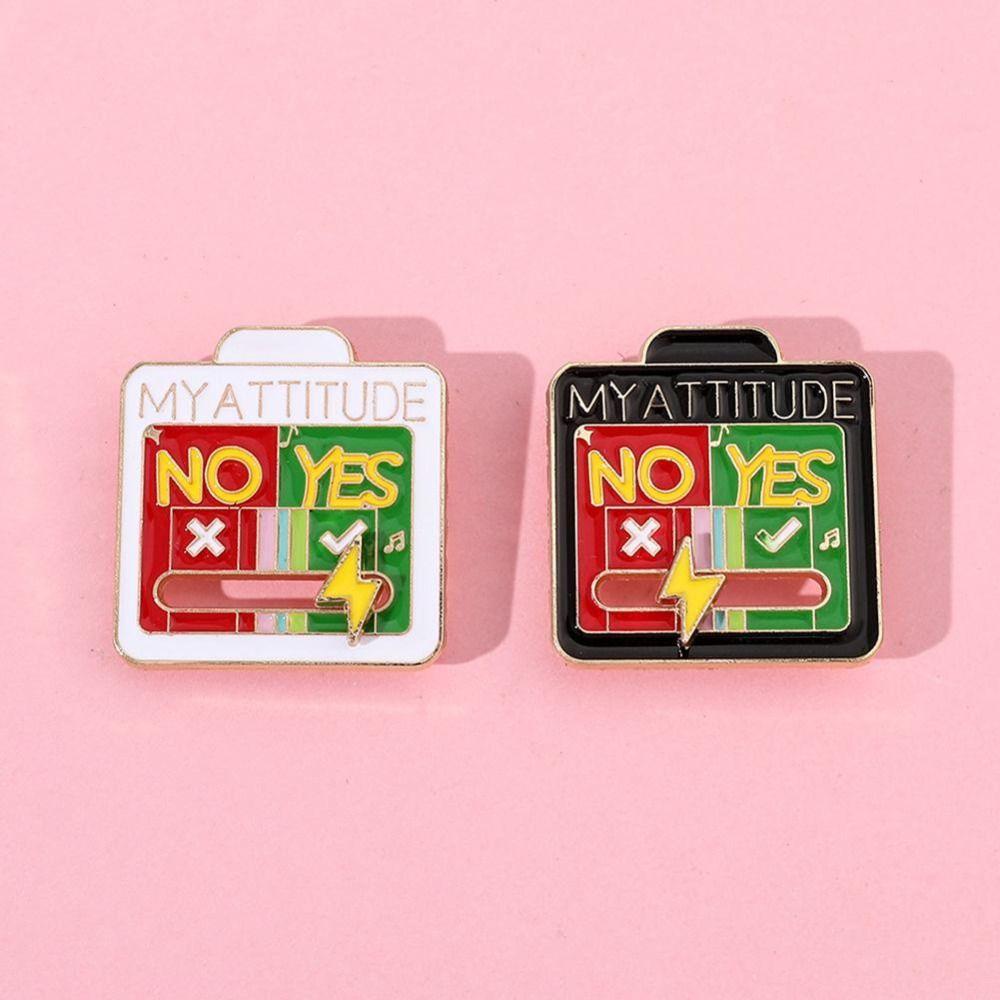 Can Slide Bag Pin MY ATTITUDE Backpack Pins Hat Pin Mood Conversion Metal Brooch Gift To Friend
Can Slide Bag Pin MY ATTITUDE Backpack Pins Hat Pin Mood Conversion Metal Brooch Gift To Friend