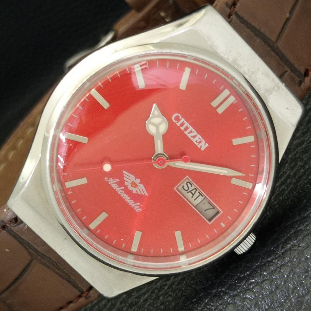 Б/у винтажные мужские часы Citizen Automatic 8200 из Японии с красным циферблатом a434831-2 R123-a434831
Б/у винтажные мужские часы Citizen Automatic 8200 из Японии с красным циферблатом a434831-2 R123-a434831