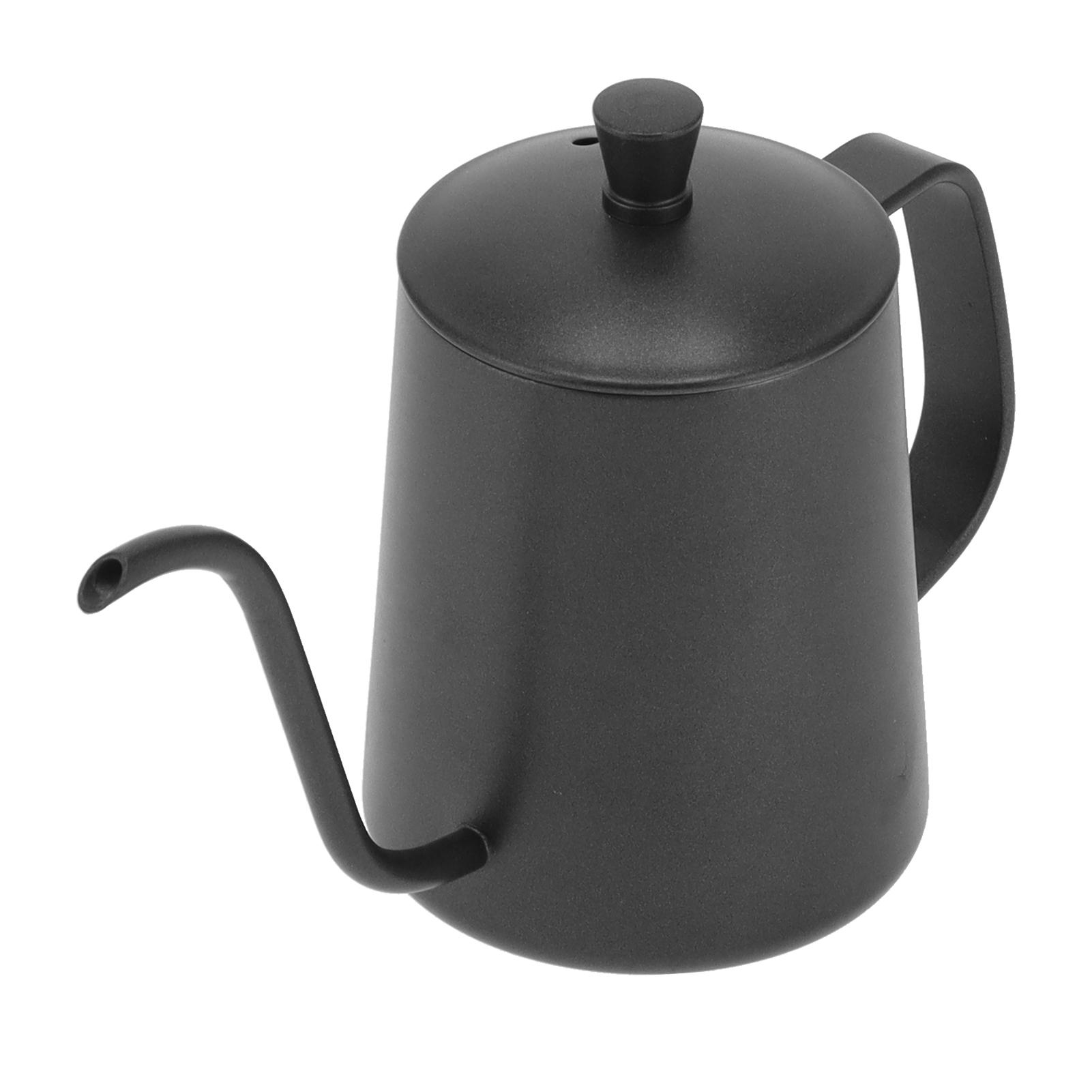 350ml Gooseneck Coffee Kettle 304 Stainless Steel Spout Tea Pot for Home Kitchen Hotel
350ml Gooseneck Coffee Kettle 304 Stainless Steel Spout Tea Pot for Home Kitchen Hotel