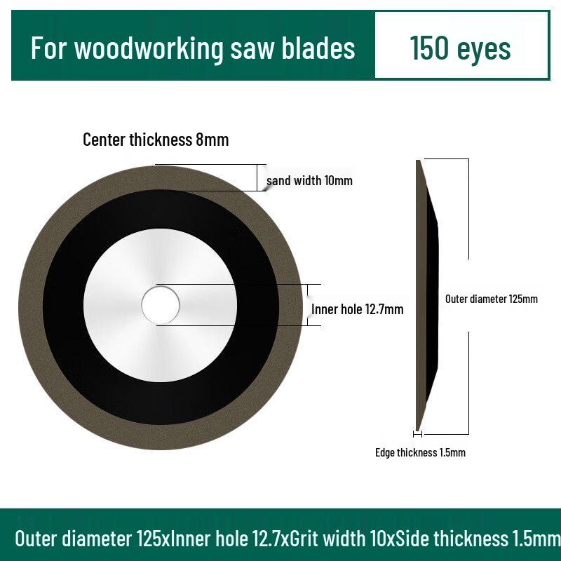 Diamond Single Bevel Grinding Wheel for Saw Blades
Diamond Single Bevel Grinding Wheel for Saw Blades
