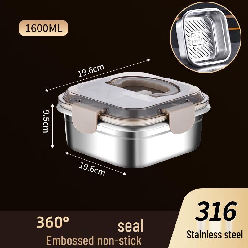 Zhi Shi 304 Stainless Steel Food Storage Container
Zhi Shi 304 Stainless Steel Food Storage Container