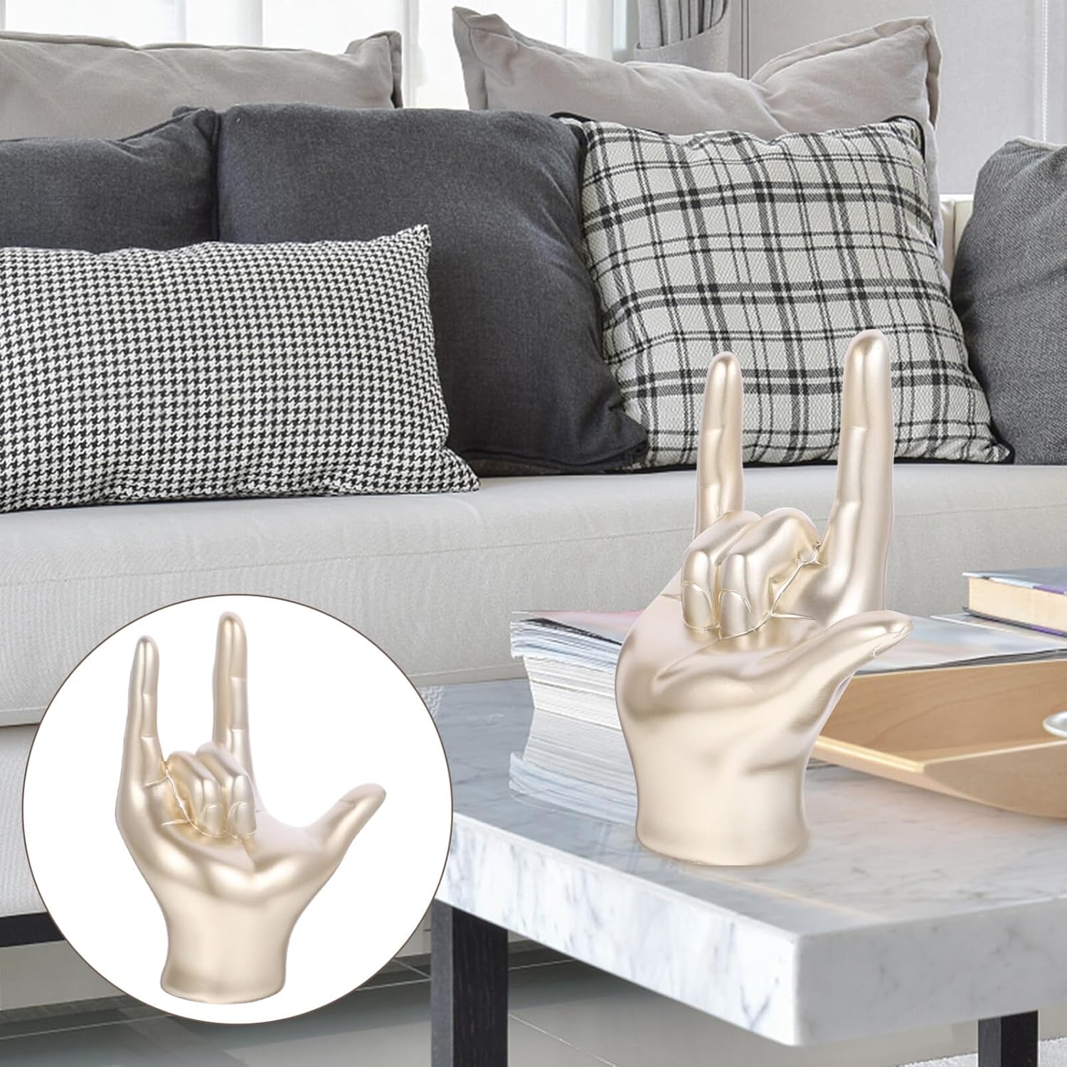 I Love You Hand Gesture Statue Resin Rock and Roll Hand Sign Gesture Hand Sculpture Valentines Day for Cool Music Room Dining Bookshelf Aesthetic жёлтый
I Love You Hand Gesture Statue Resin Rock and Roll Hand Sign Gesture Hand Sculpture Valentines Day for Cool Music Room Dining Bookshelf Aesthetic жёлтый