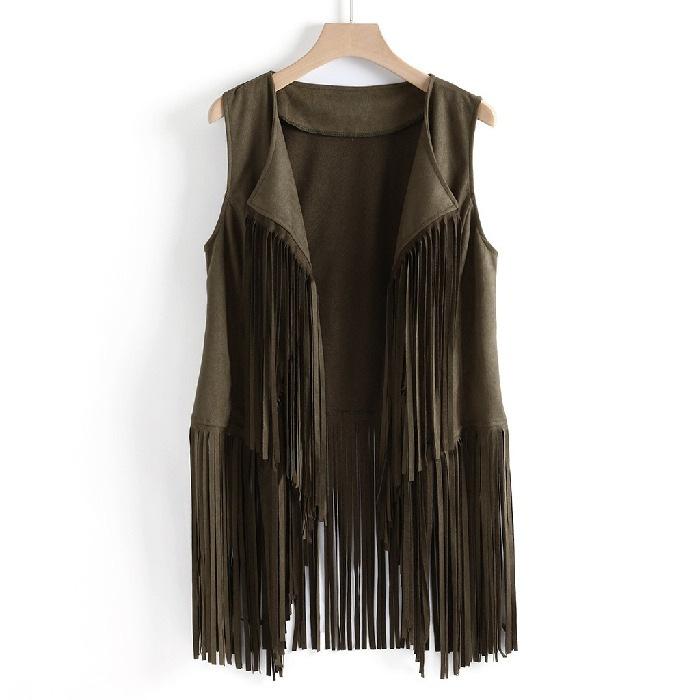 Fashionable Thin Tassel Vest for Women Slimming and Slim Fitting Sleeveless Vest for Women S
Fashionable Thin Tassel Vest for Women Slimming and Slim Fitting Sleeveless Vest for Women S