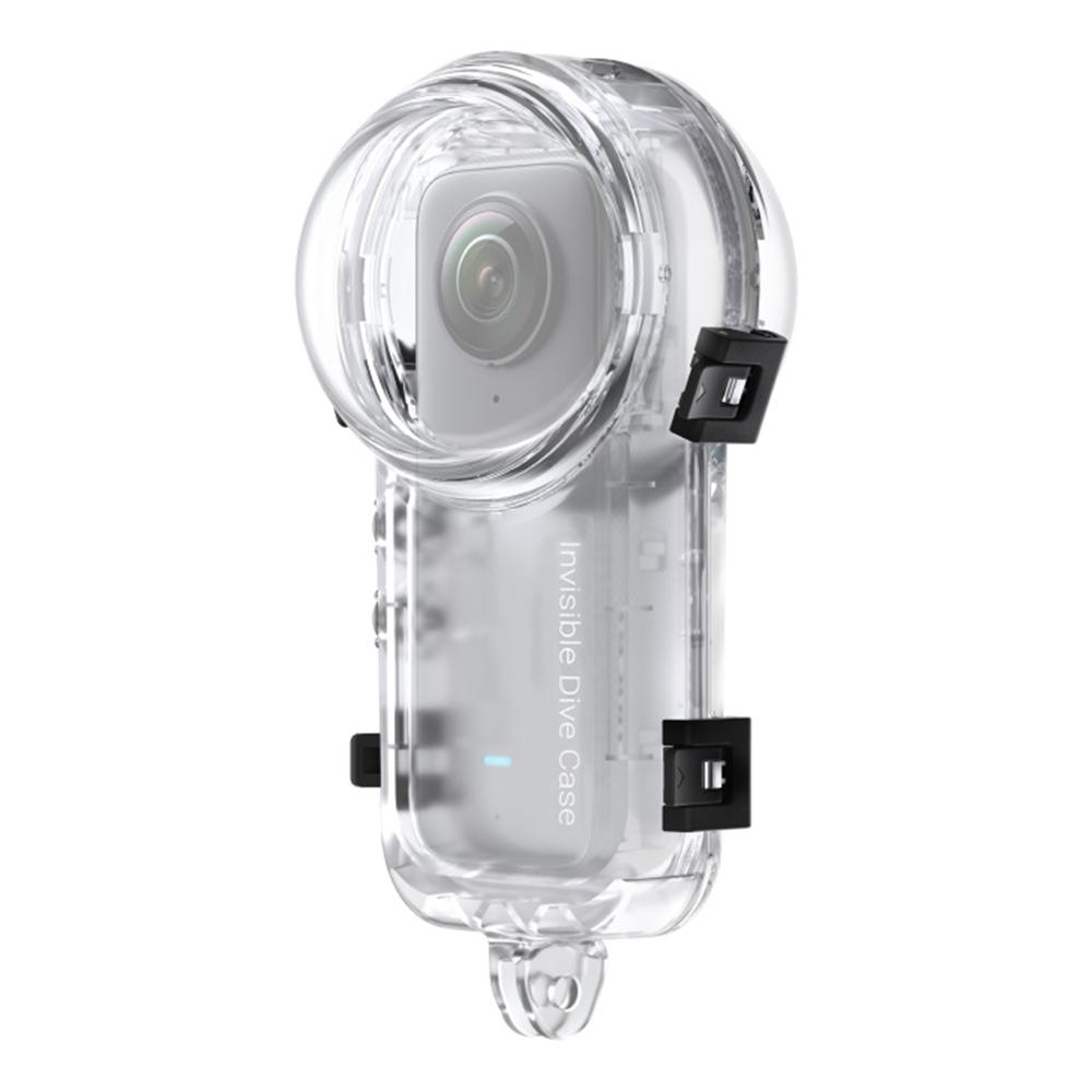 For Insta360 X3 PC+Optical Glass Housing Case Camera Underwater Diving Cover Type A
For Insta360 X3 PC+Optical Glass Housing Case Camera Underwater Diving Cover Type A