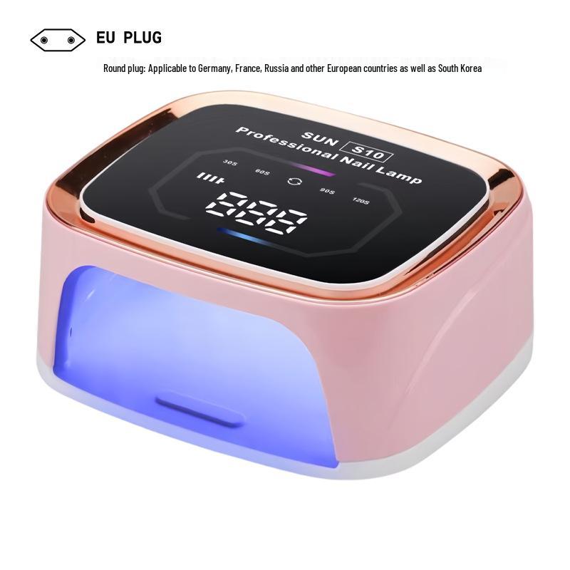 SunS10 Rechargeable Nail Lamp: High Power, Wireless Charging Nail Polish Curing Phototherapy Machine
SunS10 Rechargeable Nail Lamp: High Power, Wireless Charging Nail Polish Curing Phototherapy Machine