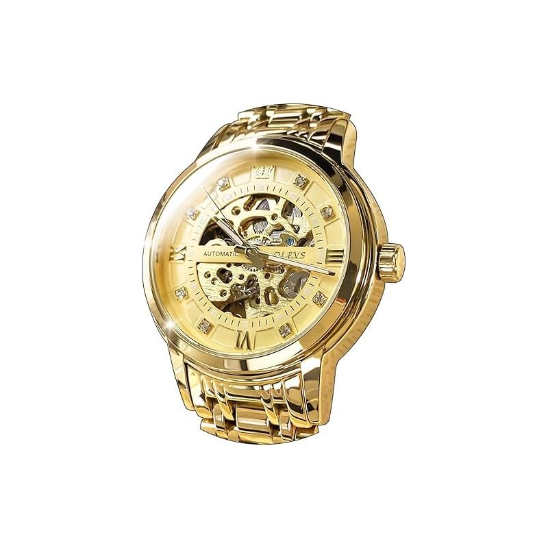 OLEVS watch men s automatic winding Fashionable mechanical arm clock Popularity business night light waterproof fashion skeleton watch for men gift
OLEVS watch men s automatic winding Fashionable mechanical arm clock Popularity business night light waterproof fashion skeleton watch for men gift