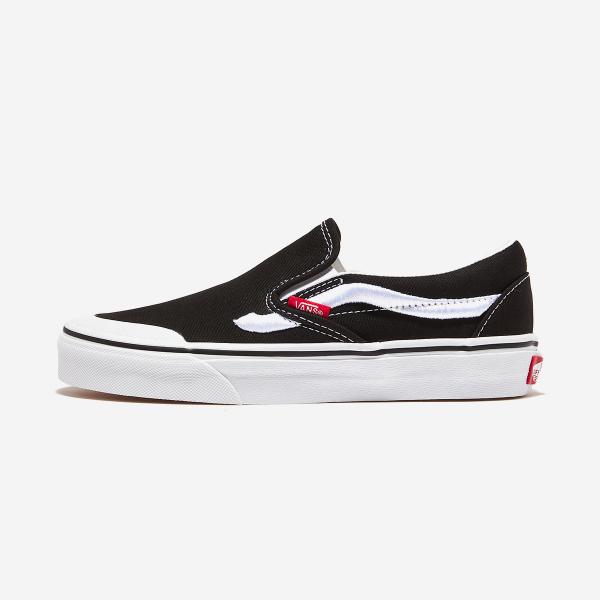 Слипоны Vans Classic Slip-On 138 — черные с полосками по бокам/настоящий белыйVN000BW36BT, туфли на плоской подошве
Слипоны Vans Classic Slip-On 138 — черные с полосками по бокам/настоящий белыйVN000BW36BT, туфли на плоской подошве
