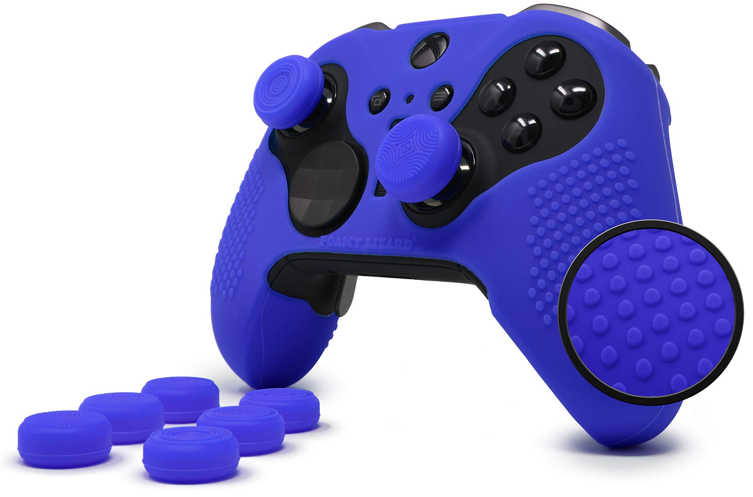 Elite Series 2 Studded Grip Skin для Xbox One Elite Series 2 Controller for Series Foamy Lizard Silicone Flat Top Studs 8 Thumb Grips (Не X/S/Elite синій
Elite Series 2 Studded Grip Skin для Xbox One Elite Series 2 Controller for Series Foamy Lizard Silicone Flat Top Studs 8 Thumb Grips (Не X/S/Elite синій