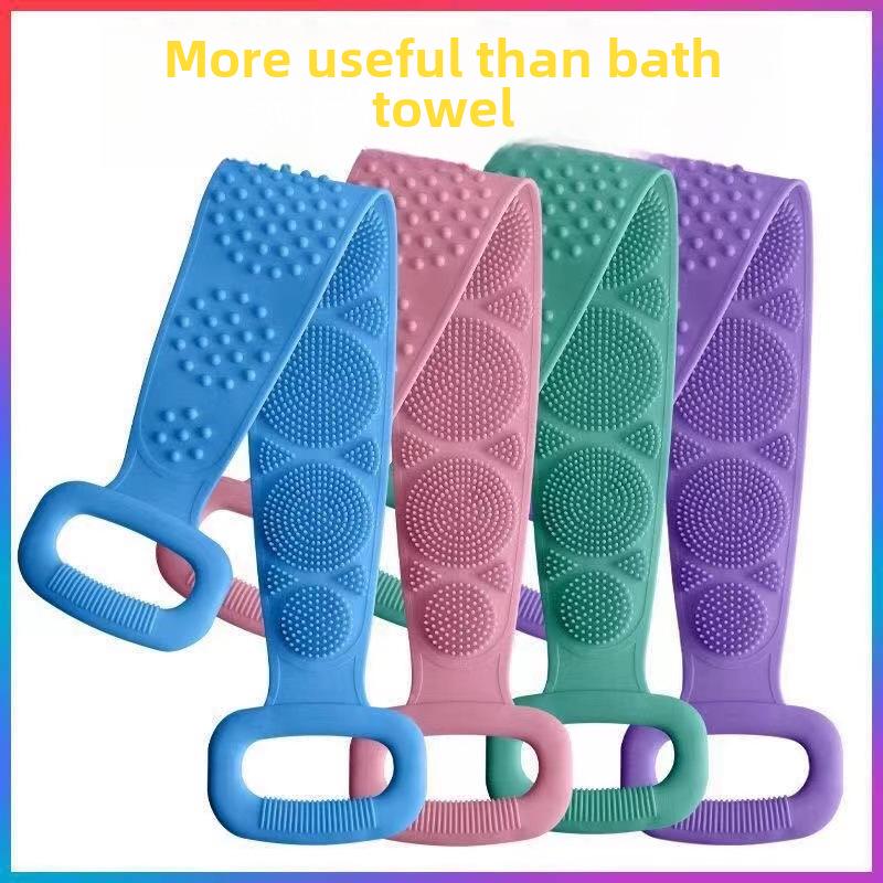 Silicone Back Scrubber: Double-Sided Exfoliating Bath Towel for Men and Women небо синє кольору
Silicone Back Scrubber: Double-Sided Exfoliating Bath Towel for Men and Women небо синє кольору