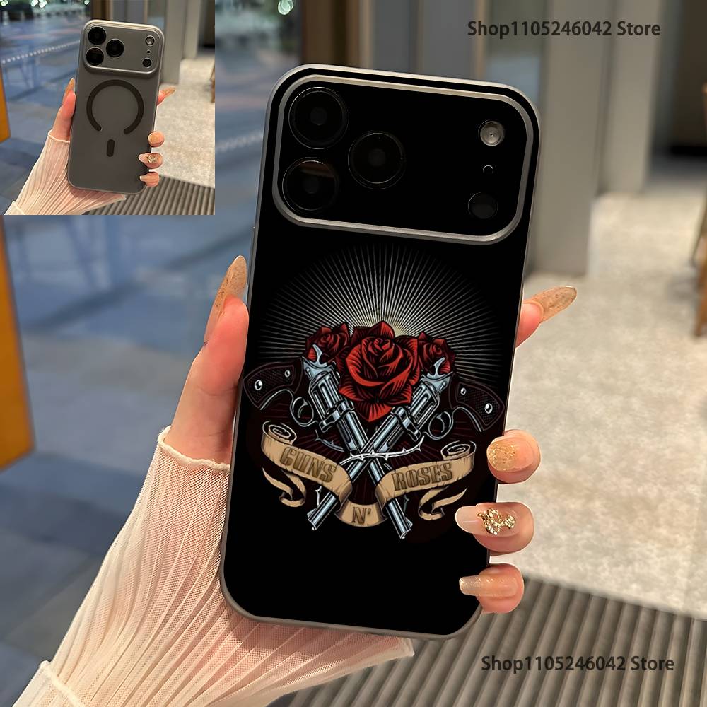 Band G-Guns N Roses Shockproof Transparent gray Phone Case For iPhone 17,16,15,14,13,12,11,Pro,Max,Plus,Magnetic Charging iPhone15pro
Band G-Guns N Roses Shockproof Transparent gray Phone Case For iPhone 17,16,15,14,13,12,11,Pro,Max,Plus,Magnetic Charging iPhone15pro