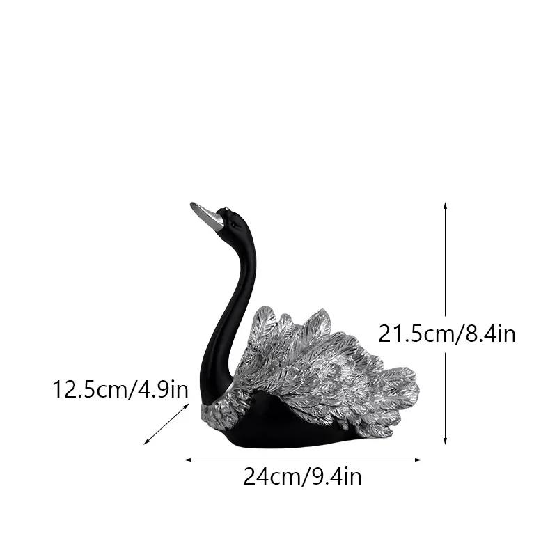 Black Swan Figurines Lover Swans Animal Resin Statue Interior Living Room Home Shop Ornament Decoration Valentine s Day Gift
Black Swan Figurines Lover Swans Animal Resin Statue Interior Living Room Home Shop Ornament Decoration Valentine s Day Gift