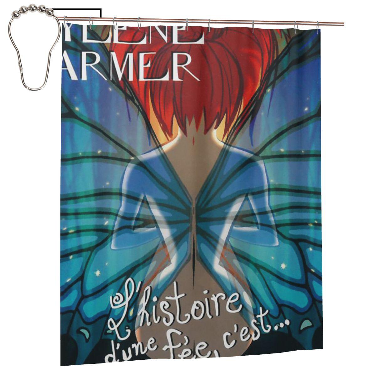 Mylene Farmer French Singer Shower Curtain Bathroom Polyester Waterproof Bath Curtains With Hooks W60H190(CM)-1 Pcs
Mylene Farmer French Singer Shower Curtain Bathroom Polyester Waterproof Bath Curtains With Hooks W60H190(CM)-1 Pcs