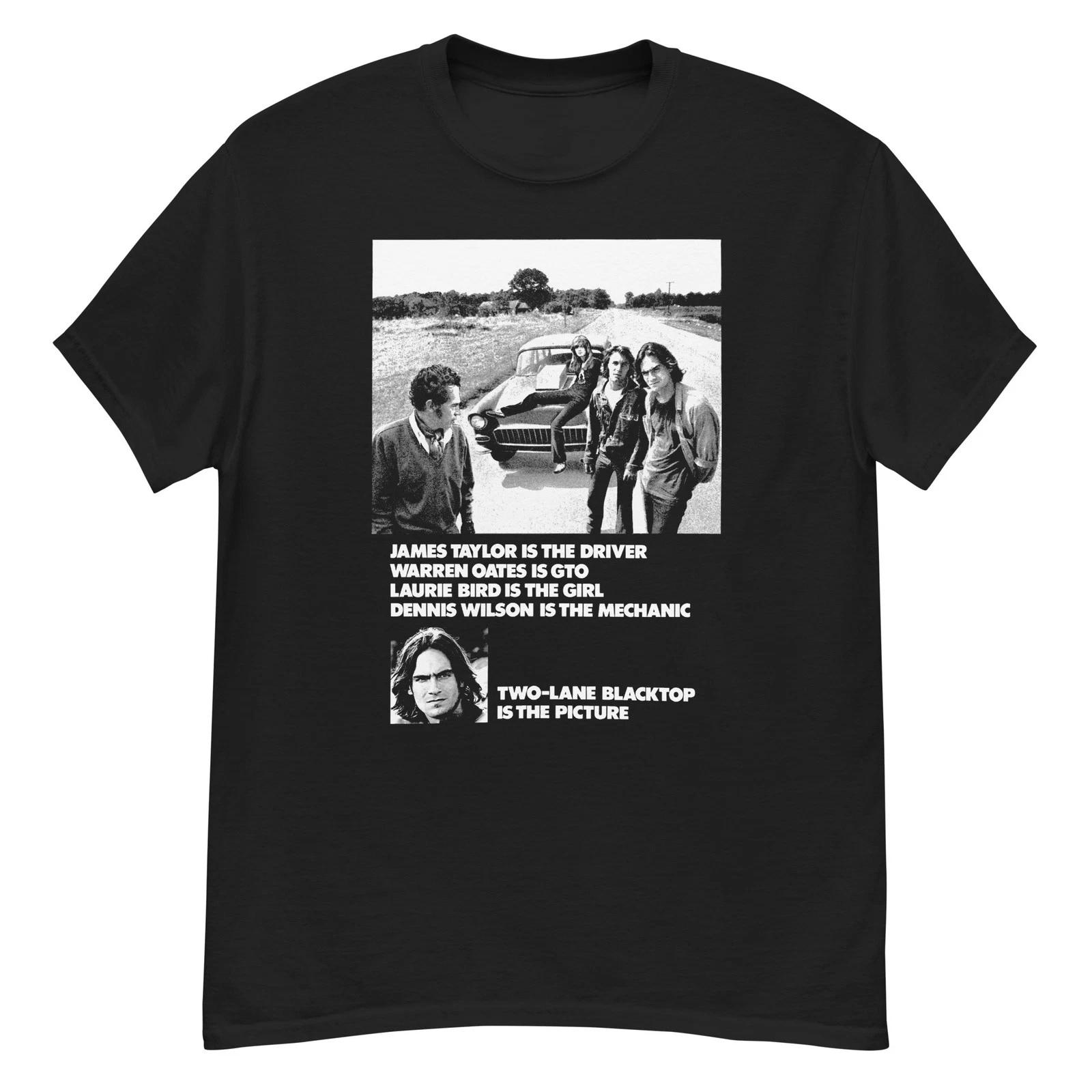 Двухполосная асфальтовая дорога (1971) футболка с фан-артом культового фильма L
Двухполосная асфальтовая дорога (1971) футболка с фан-артом культового фильма L