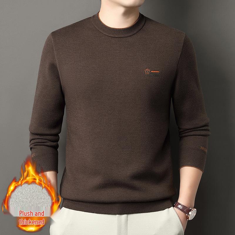 Men s Winter Sweater with Velvet Lining, Double Collar, and Two-Layer Design - Versatile, Warm, and Elastic Knitwear M for 95-115 lbs кавовий
Men s Winter Sweater with Velvet Lining, Double Collar, and Two-Layer Design - Versatile, Warm, and Elastic Knitwear M for 95-115 lbs кавовий