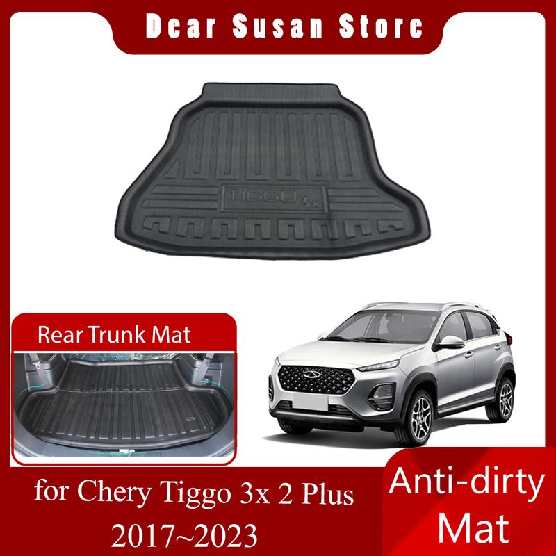 Коврик на заднюю часть багажника автомобиля для Chery Tiggo 3x2 Plus 2017 ~ 2023 2018, детали, подкладка для ног, подставка для багажа, коврик для ботинок, чехол для багажника, аксессуары
Коврик на заднюю часть багажника автомобиля для Chery Tiggo 3x2 Plus 2017 ~ 2023 2018, детали, подкладка для ног, подставка для багажа, коврик для ботинок, чехол для багажника, аксессуары