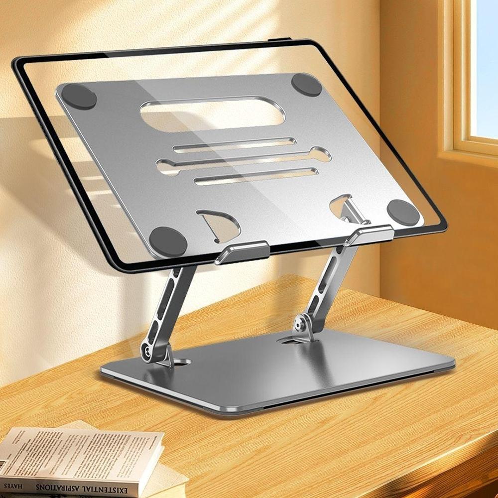 GFS05-T For Laptops/Tablets Carbon Steel Cooling Stand Adjustable Height Foldable Bracket Silver
GFS05-T For Laptops/Tablets Carbon Steel Cooling Stand Adjustable Height Foldable Bracket Silver