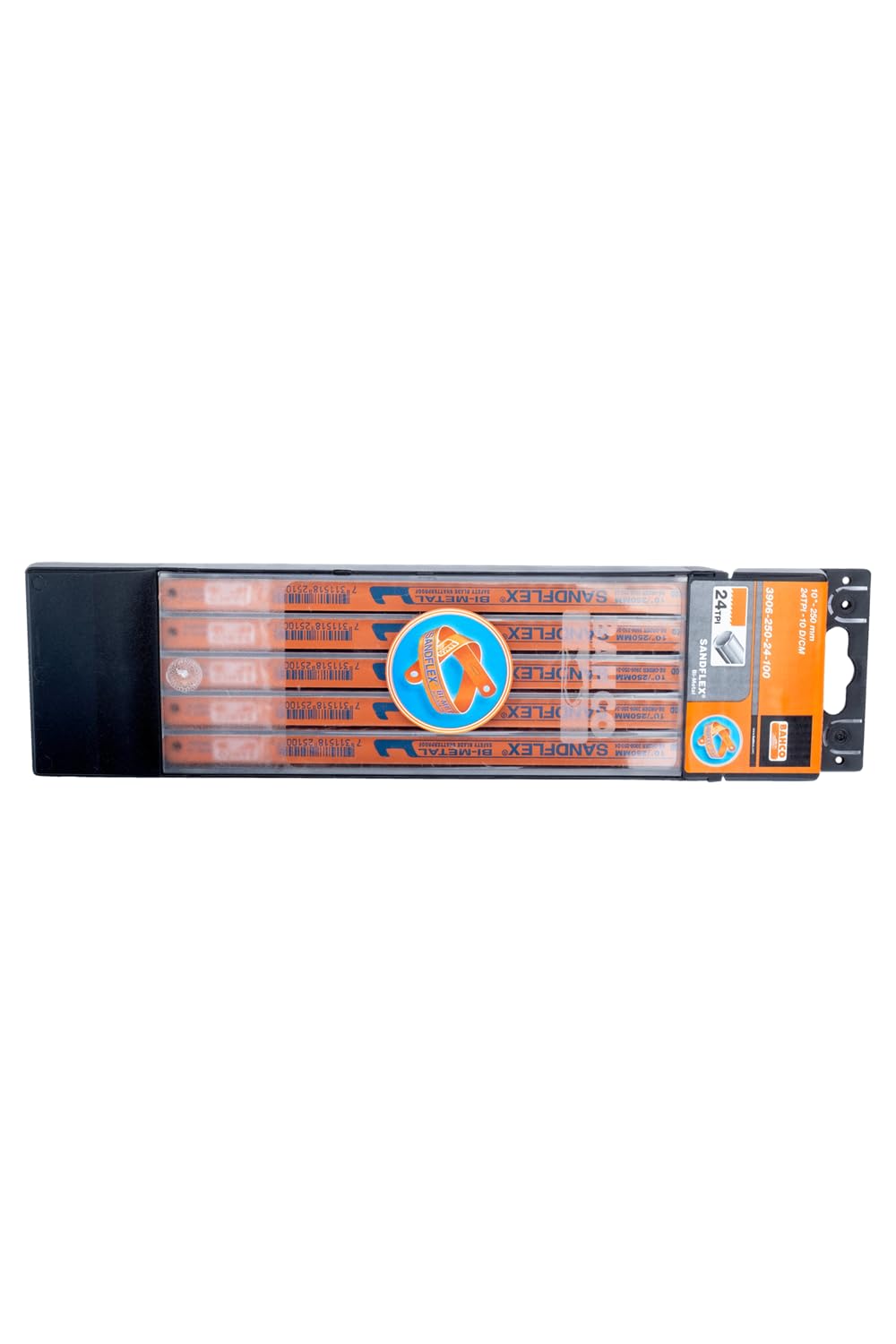 BAHCO Hand Hacksaw Blade Hand Saw Replacement Blade Bimetal 250mm x 24 threads 100 pieces 3906-250-24-100
BAHCO Hand Hacksaw Blade Hand Saw Replacement Blade Bimetal 250mm x 24 threads 100 pieces 3906-250-24-100
