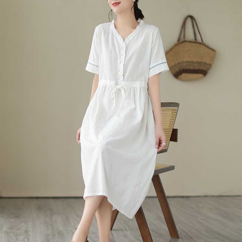 Summer Jacquard Ethnic Waisted Loose Skinny Dresses 2XL білий
Summer Jacquard Ethnic Waisted Loose Skinny Dresses 2XL білий