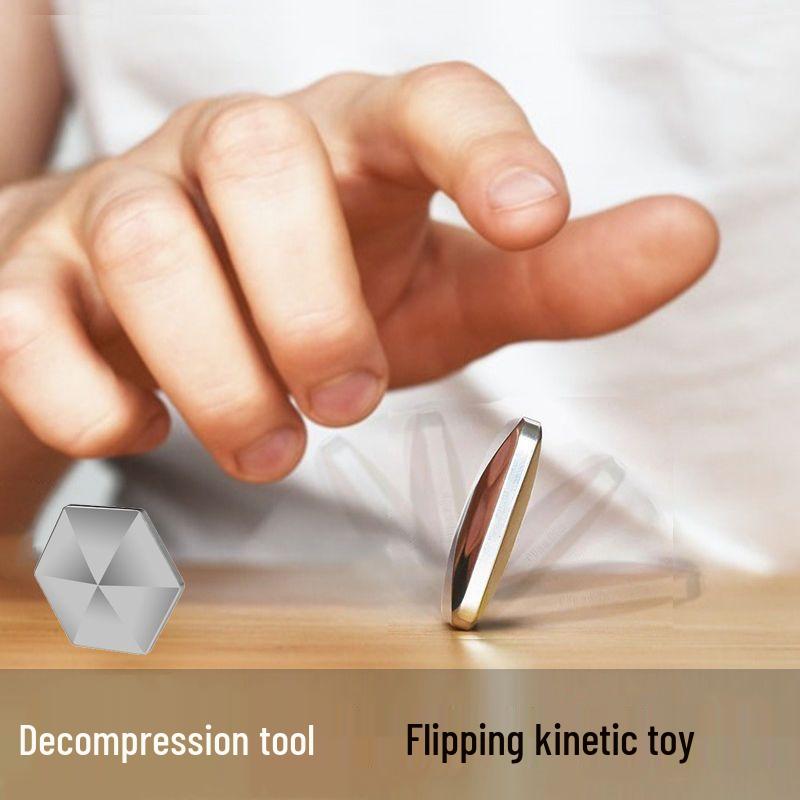 Кинетический спиннер-фиджет Flipo Flip Mini - Металлическая игрушка для снятия стресса для офиса Standard
Кинетический спиннер-фиджет Flipo Flip Mini - Металлическая игрушка для снятия стресса для офиса Standard