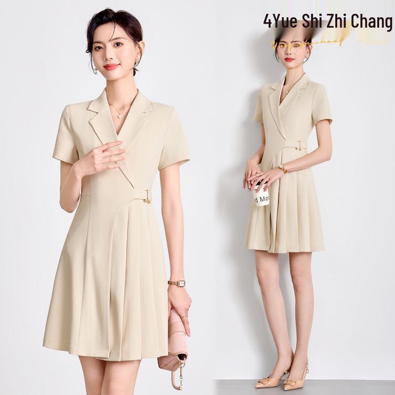 Women s Elegant Black Short-Sleeve Summer Suit Dress – Slim-Fit Waist, Professional High-End Style 3XL
Women s Elegant Black Short-Sleeve Summer Suit Dress – Slim-Fit Waist, Professional High-End Style 3XL