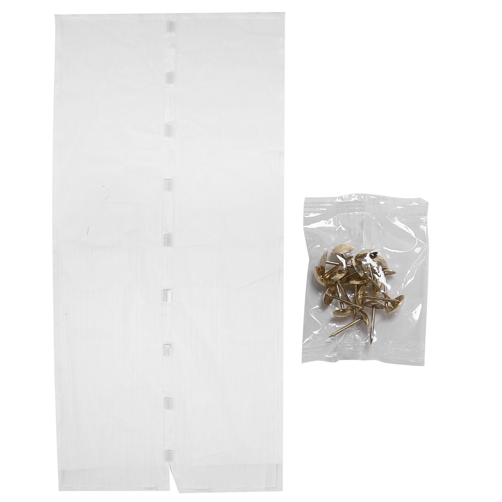 Магнитная дверная штора с автоматическим закрытием, противомоскитная дверная сетка для спальни, кухни(черный ) белый
Магнитная дверная штора с автоматическим закрытием, противомоскитная дверная сетка для спальни, кухни(черный ) белый