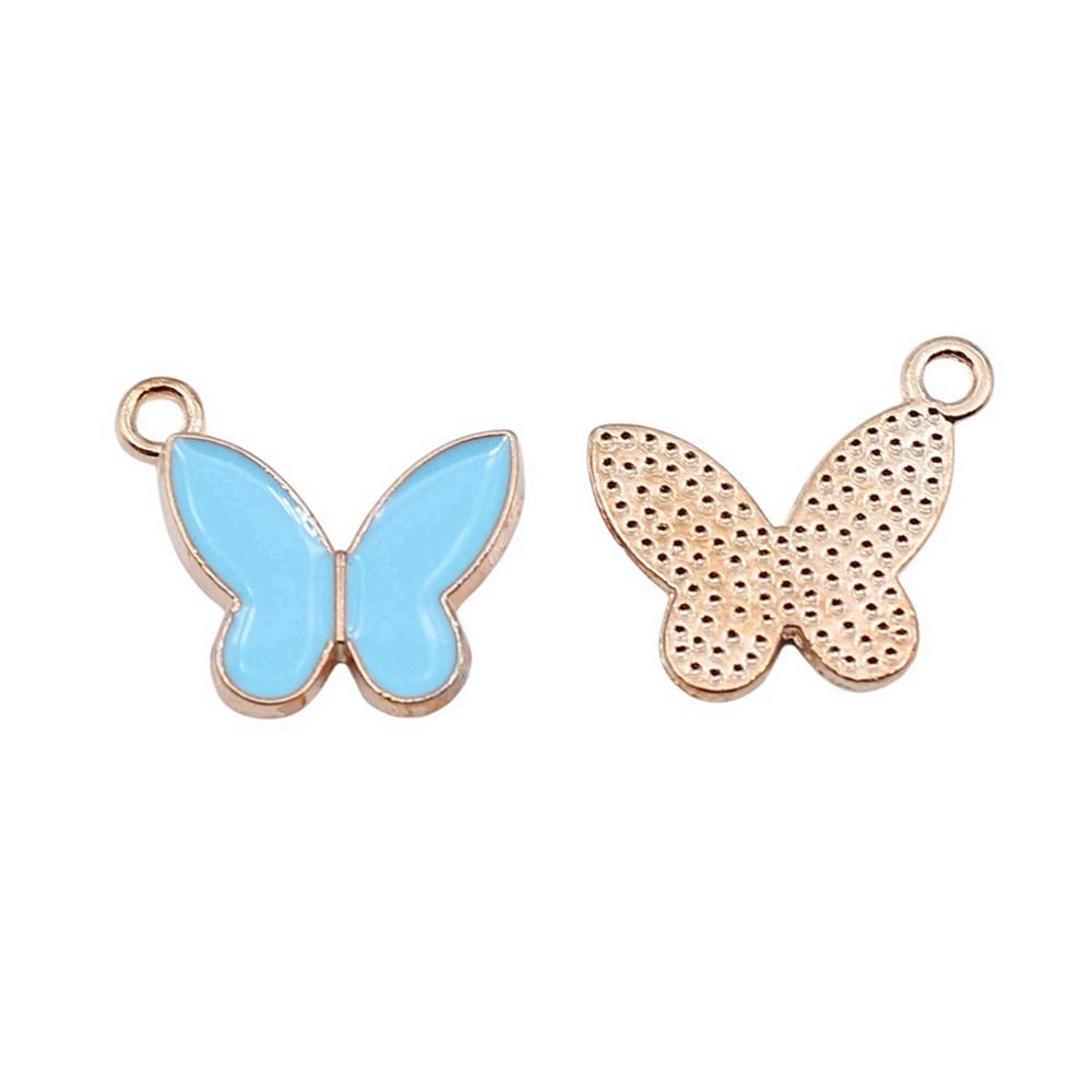 Enamel Charms Multi Color Butterfly Pendants For Floral Themed Jewelry A29-10pcs-16x13mm
Enamel Charms Multi Color Butterfly Pendants For Floral Themed Jewelry A29-10pcs-16x13mm