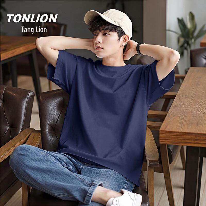 TonLion Unisex Pure Cotton Short Sleeve T-Shirt L
TonLion Unisex Pure Cotton Short Sleeve T-Shirt L