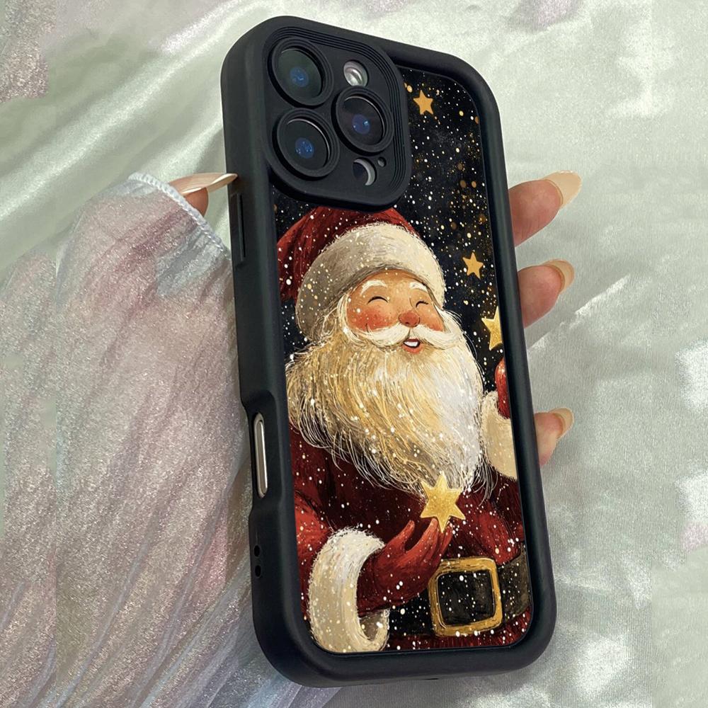 JT157 Рождественский Санта-Клаус Счастливая Улыбка для iPhone 17 16 15 14 Pro Max Samsung S26 S25 Ultra A17 A16 A07 A56 Xiaomi 15T Redmi 15c 14C Мягкий ТПУ Чехол for iPhone 5/5s чёрный
JT157 Рождественский Санта-Клаус Счастливая Улыбка для iPhone 17 16 15 14 Pro Max Samsung S26 S25 Ultra A17 A16 A07 A56 Xiaomi 15T Redmi 15c 14C Мягкий ТПУ Чехол for iPhone 5/5s чёрный