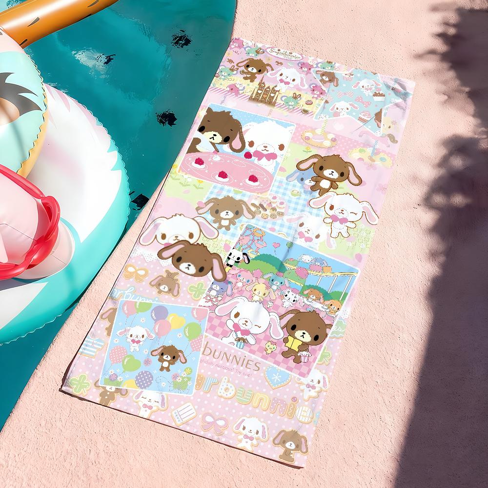 Sa Cute Cartoon S-Sugarbunnies Towel Quick Dry Soft Yoga Swimming Fitness Mountain Climbing Large Beach Towels W40*H60(CM)
Sa Cute Cartoon S-Sugarbunnies Towel Quick Dry Soft Yoga Swimming Fitness Mountain Climbing Large Beach Towels W40*H60(CM)