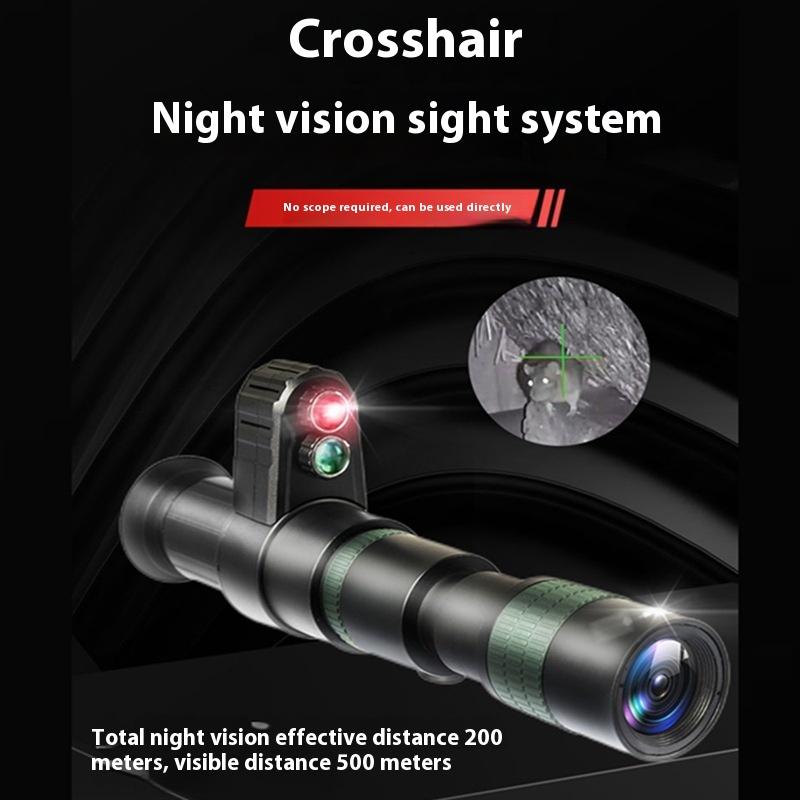 Night visionCross Cursor Night Vision Instrument Sets of Aiming Head-Mounted Infrared HD Search All Black Looking Far
Night visionCross Cursor Night Vision Instrument Sets of Aiming Head-Mounted Infrared HD Search All Black Looking Far
