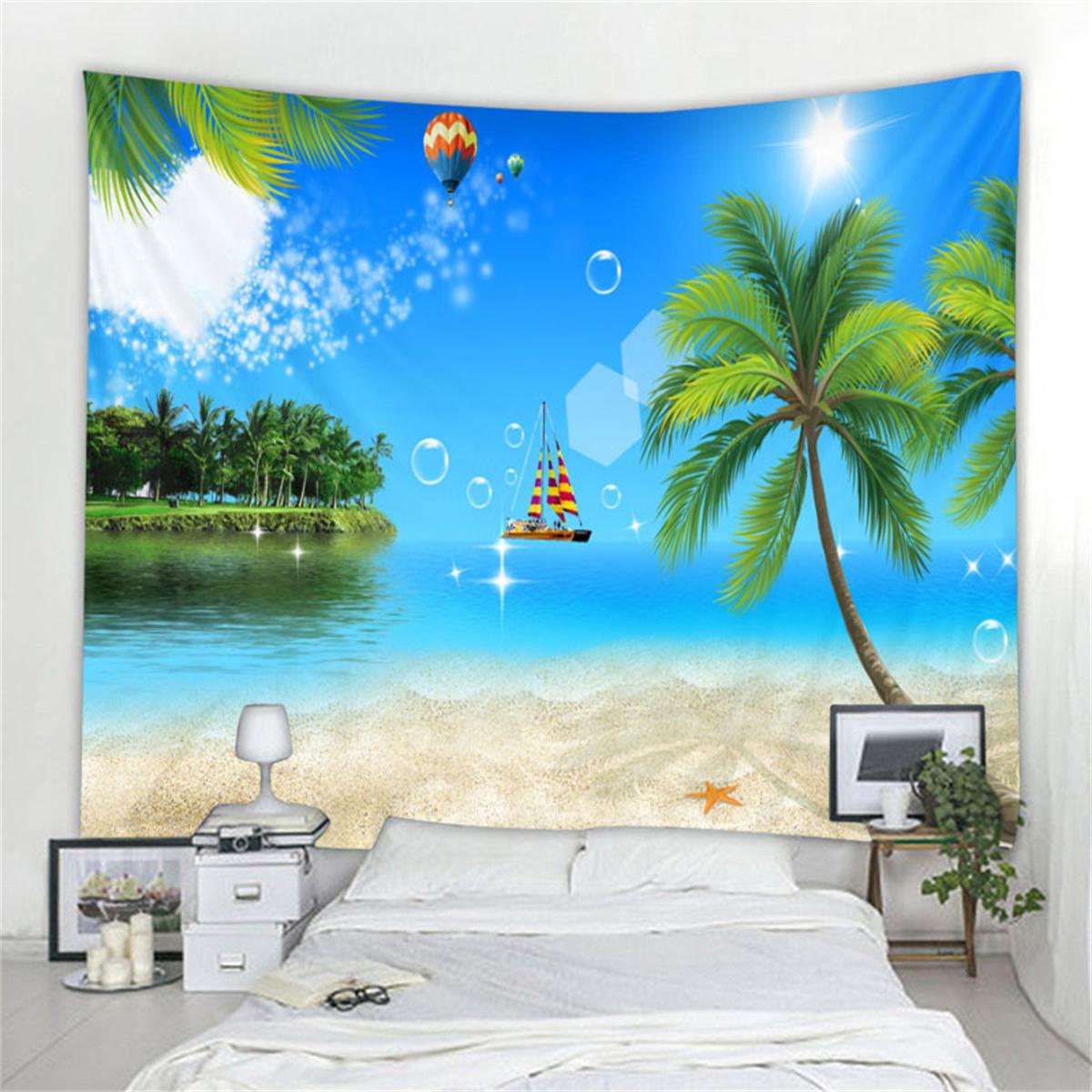 Tropical Palm Tree Beach Tapestry Seaside Ocean View Wall Hanging Summer Scenery Decor for Living Room Bedroom Dorm 74x94cm(29x37in)
Tropical Palm Tree Beach Tapestry Seaside Ocean View Wall Hanging Summer Scenery Decor for Living Room Bedroom Dorm 74x94cm(29x37in)