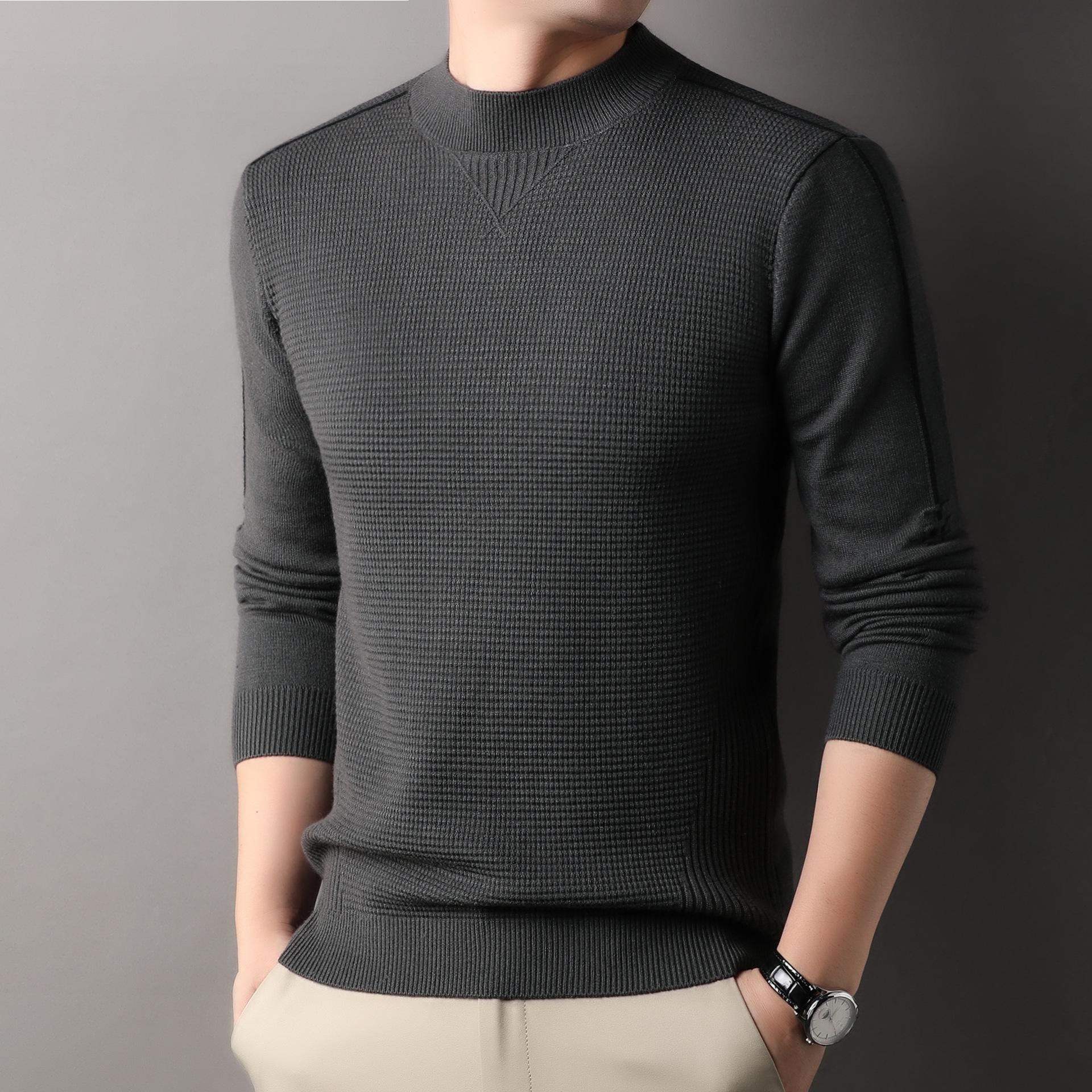 Men s Winter Thickened Half-High Collar Solid Color Sweater M (90-115 lbs) сірий колір
Men s Winter Thickened Half-High Collar Solid Color Sweater M (90-115 lbs) сірий колір