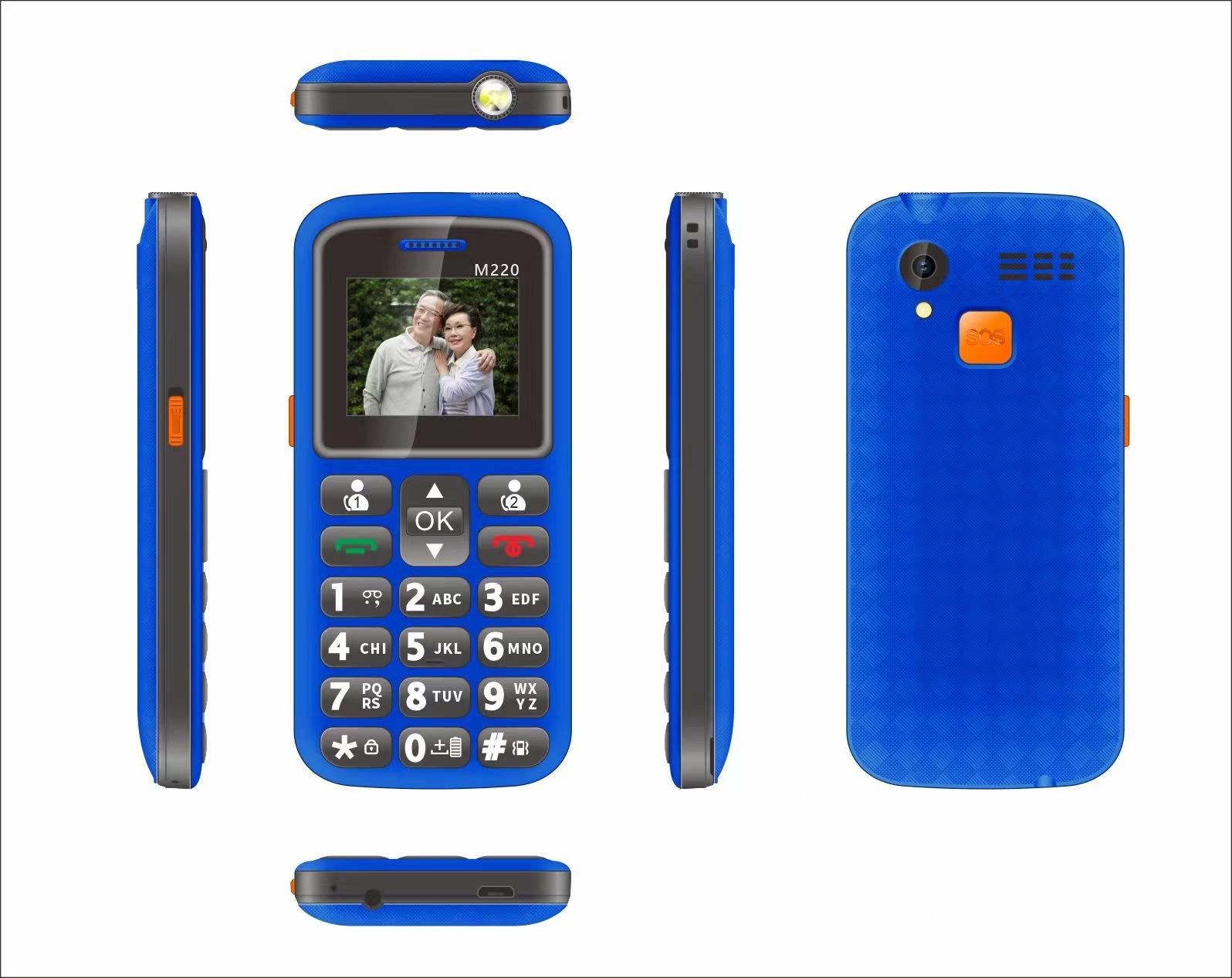M220 Не смарт-функция мобильного телефона Пожилая машина Студенческая прямая функция доски Машина чёрный