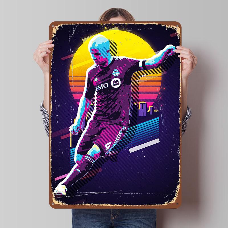 Soccer Player of All Time Tinplate Poster Customized Wall Art Vintage Metal Signs Retro Tin Plaque for Aesthetic Decoration Room 7.9x11.8In(20x30cm)
Soccer Player of All Time Tinplate Poster Customized Wall Art Vintage Metal Signs Retro Tin Plaque for Aesthetic Decoration Room 7.9x11.8In(20x30cm)