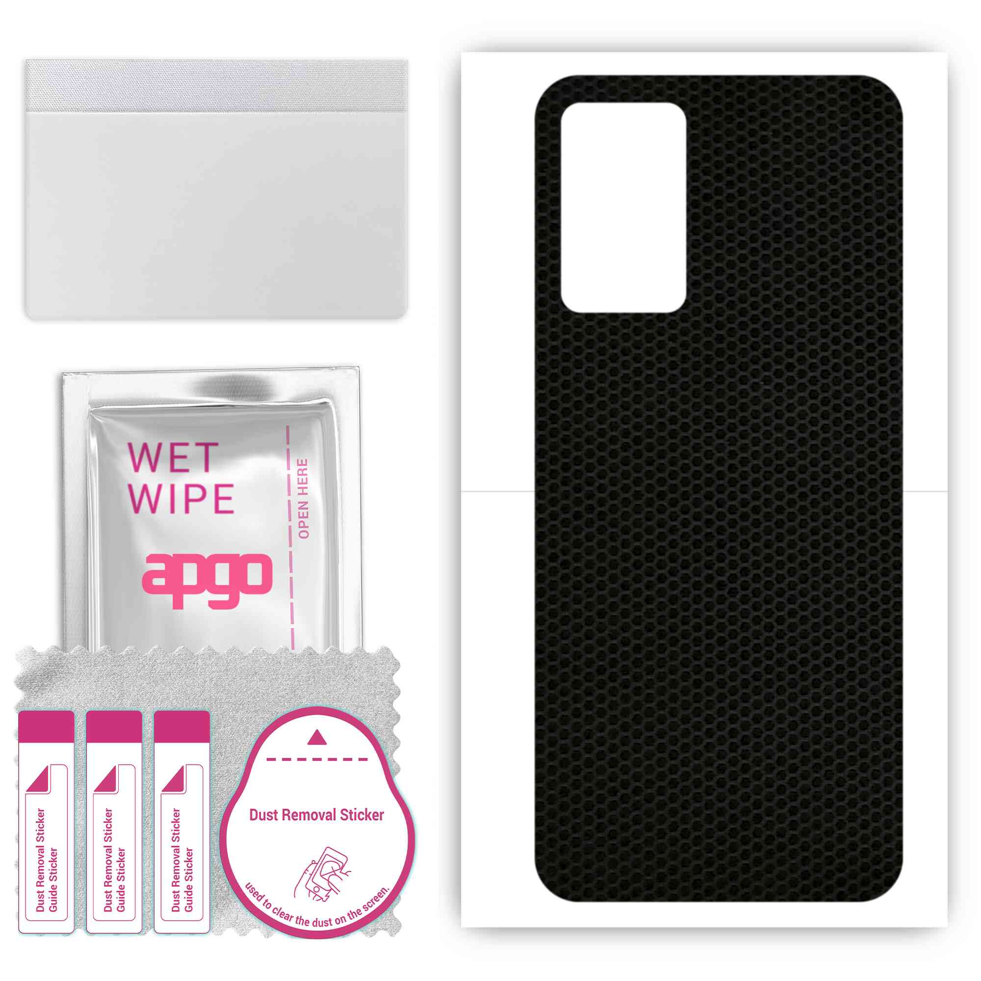 apgo Protective Skin Sticker for the back compatible with Oppo A54s, Wrap Film, Foil, Vinyl - Pattern Matrix
apgo Protective Skin Sticker for the back compatible with Oppo A54s, Wrap Film, Foil, Vinyl - Pattern Matrix