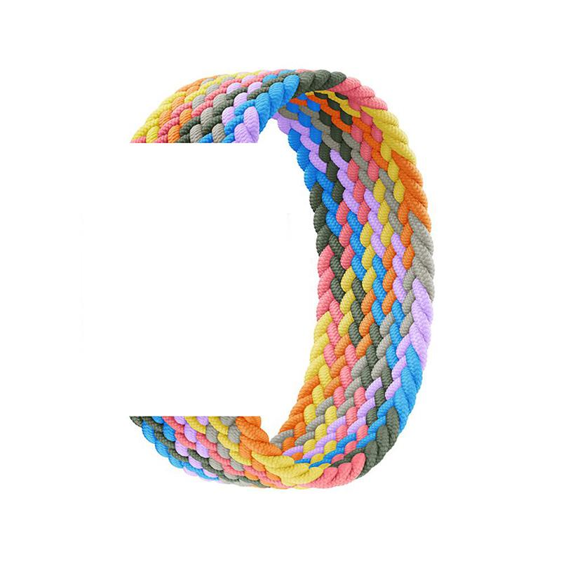 VAORLO Fabric Braided Solo Loop Nylon Strap for Apple Watch SE 6 Band 44mm 40mm 38mm 42mm Elastic Bracelet for IWatch Series 5 4 3 2 1 42/44mm-L
VAORLO Fabric Braided Solo Loop Nylon Strap for Apple Watch SE 6 Band 44mm 40mm 38mm 42mm Elastic Bracelet for IWatch Series 5 4 3 2 1 42/44mm-L