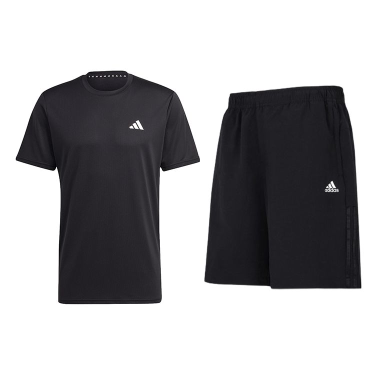Adidas Принт логотипа, свободный крой, круглый вырез, короткий рукав, однотонный цвет, эластичный пояс, средняя посадка, шорты, повседневный спортивный комплект, мужские комплекты, черный цвет IC7428+HE7405 2XL
Adidas Принт логотипа, свободный крой, круглый вырез, короткий рукав, однотонный цвет, эластичный пояс, средняя посадка, шорты, повседневный спортивный комплект, мужские комплекты, черный цвет IC7428+HE7405 2XL