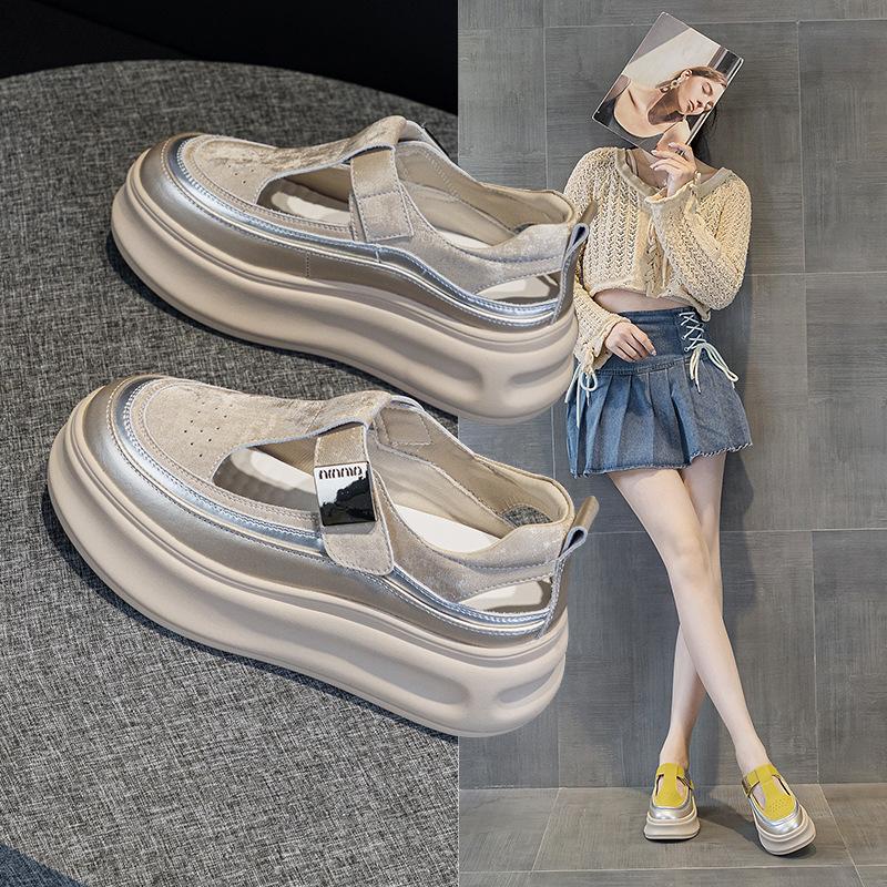 8816 inner height increase 7CM dad shoes women, summer new versatile Korean version thick sole hollow 34
8816 inner height increase 7CM dad shoes women, summer new versatile Korean version thick sole hollow 34