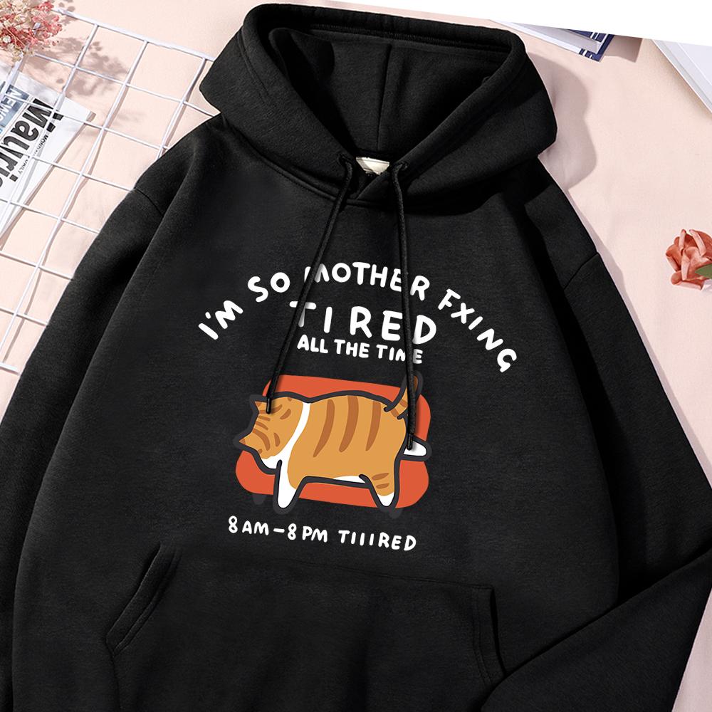 Orange Cat Lying On The Sofa White Printing Women Hooded Leisure Oversized Sport Shirts Sporty Simple Hoodies Versatile Clothes 2XL
Orange Cat Lying On The Sofa White Printing Women Hooded Leisure Oversized Sport Shirts Sporty Simple Hoodies Versatile Clothes 2XL