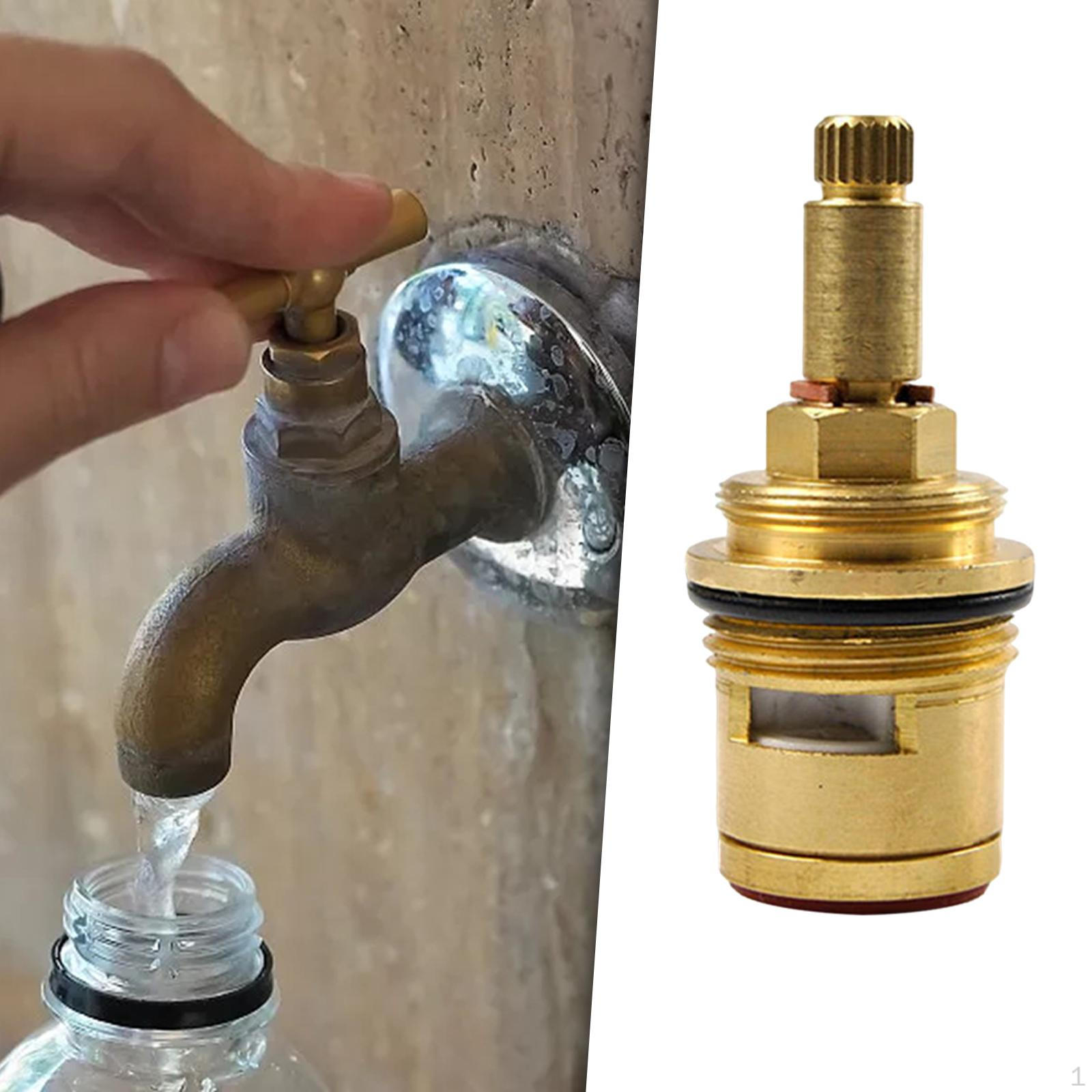 20 Replacement Faucet Valves Ceramic Disc Insert Stem Accessories Repair Universal for Bathroom, Style A
20 Replacement Faucet Valves Ceramic Disc Insert Stem Accessories Repair Universal for Bathroom, Style A