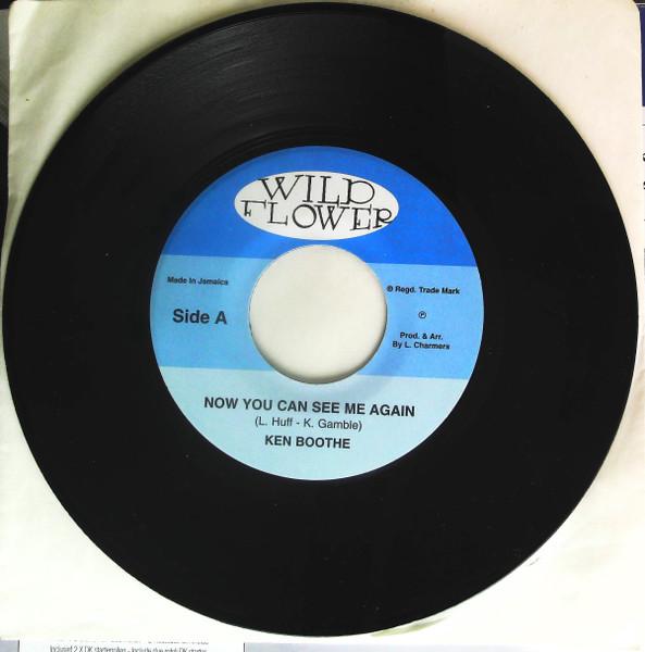 7-дюймовая пластинка KEN BOOTHE Now You Can See Me Again Out Of L NONE Wild Flower 1974 Ямайка Регги Ска Даб Б/у
7-дюймовая пластинка KEN BOOTHE Now You Can See Me Again Out Of L NONE Wild Flower 1974 Ямайка Регги Ска Даб Б/у