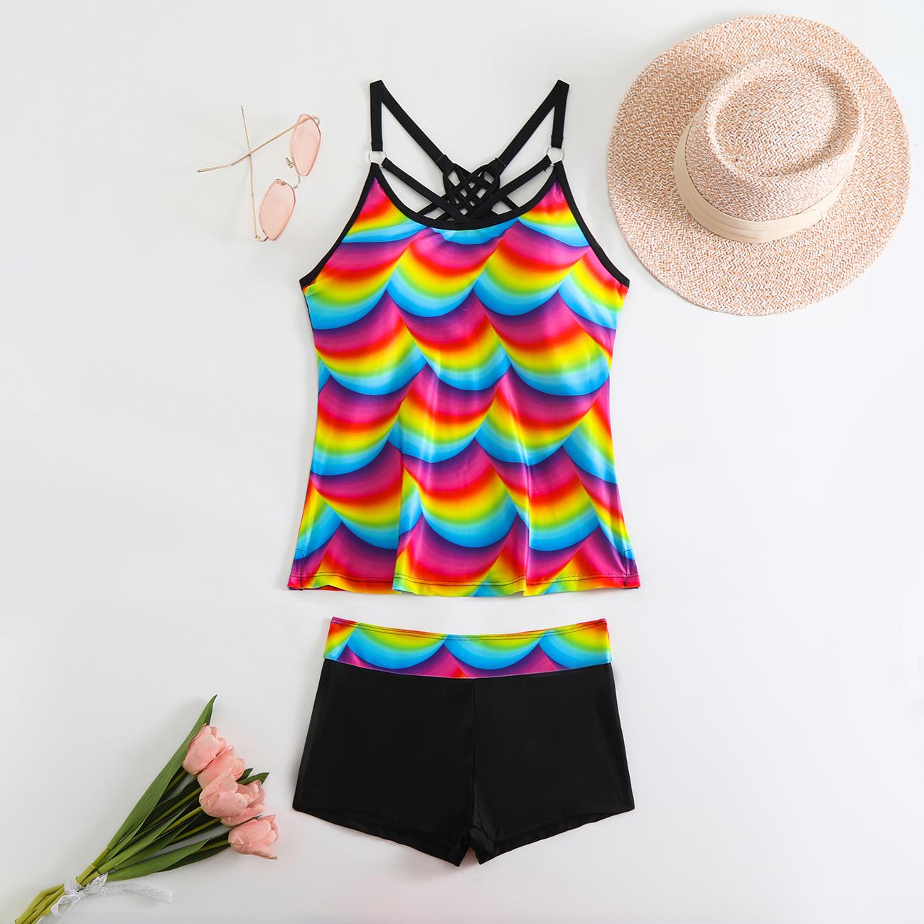 2 шт./комплект женский летний комплект бикини с бретелькой через шею бюстгальтер с открытой спиной высокая талия купальный комплект пляжная одежда больших размеров 5XL
2 шт./комплект женский летний комплект бикини с бретелькой через шею бюстгальтер с открытой спиной высокая талия купальный комплект пляжная одежда больших размеров 5XL