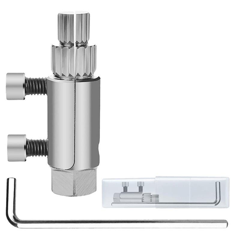 CYCLI-Pipe Extractor Tool Pipe Nipple Extractor Set Pipe Remover Kit Broken Pipe Thread Remover Fits 1/2 To 1 Pipe Capacity срібний
CYCLI-Pipe Extractor Tool Pipe Nipple Extractor Set Pipe Remover Kit Broken Pipe Thread Remover Fits 1/2 To 1 Pipe Capacity срібний
