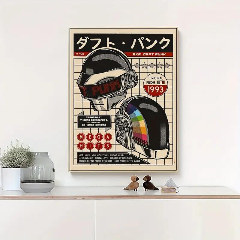 Daft Punk Retro Helmet Wall Art Prints Canvas Painting Poster Picture For Living Bedroom Dining Room Home Decor 21X30CMNo Framed
Daft Punk Retro Helmet Wall Art Prints Canvas Painting Poster Picture For Living Bedroom Dining Room Home Decor 21X30CMNo Framed