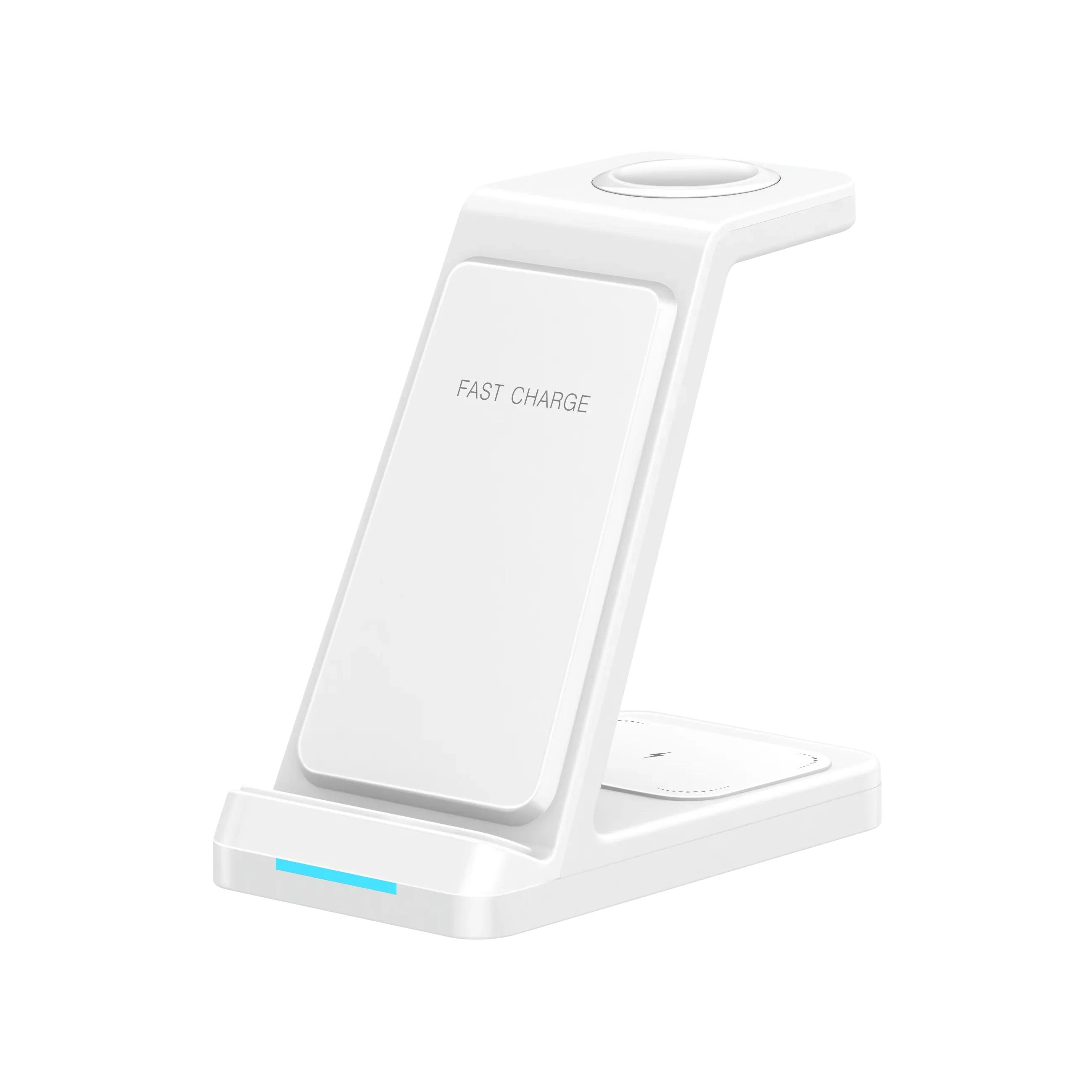 Desktop 3 in 1 Wireless Charger Phone Stand For iPhone 17 16 Pro Max 15 14 13 12 Apple Watch 11~2 Airpods Pro 3/2 Fast Charging
Desktop 3 in 1 Wireless Charger Phone Stand For iPhone 17 16 Pro Max 15 14 13 12 Apple Watch 11~2 Airpods Pro 3/2 Fast Charging