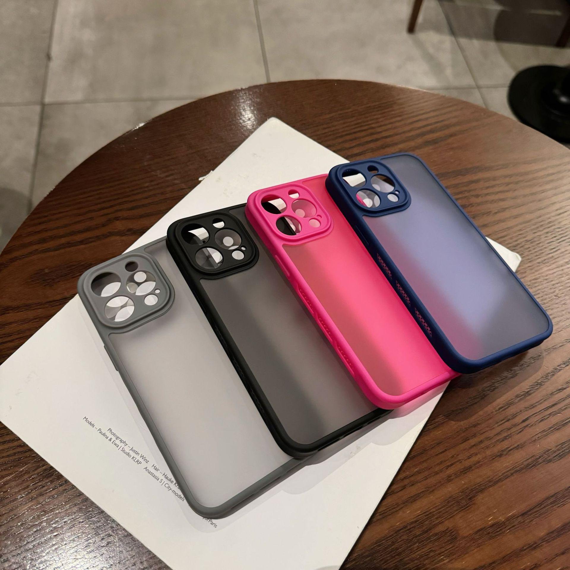 Suitable for IPhone15ProMax Matte Skin Feel Phone Case, Apple 14 Heat Dissipation, Breathable and Anti-drop Semi-transparent Protective Case Apple 15
Suitable for IPhone15ProMax Matte Skin Feel Phone Case, Apple 14 Heat Dissipation, Breathable and Anti-drop Semi-transparent Protective Case Apple 15